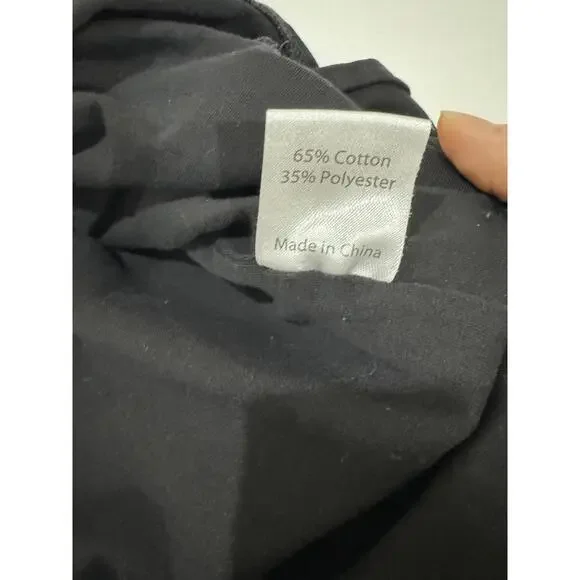 Princess Polly Kiribati Black Ruffle Hem Sleeveless Mini Short Dress- Size 12 - Picture 9 of 9